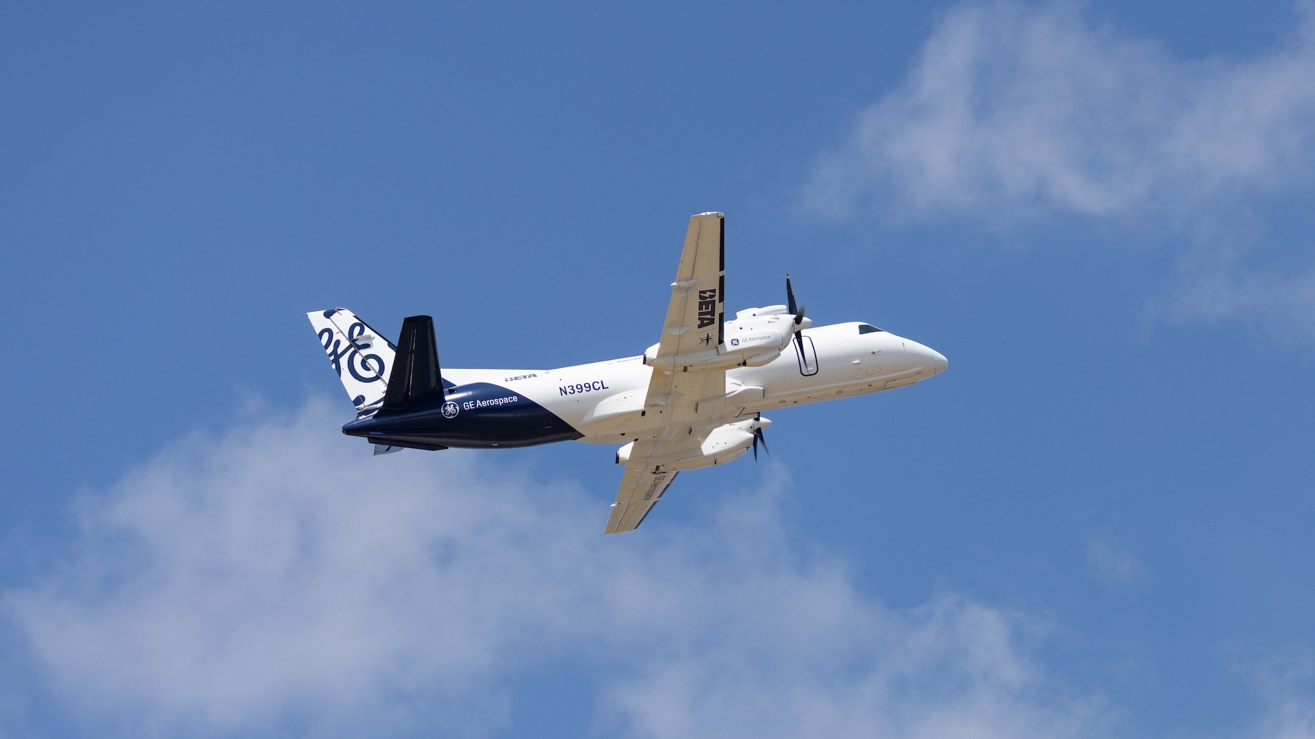 A modified  Saab 340B aircraft flight tests with a hybrid electric system