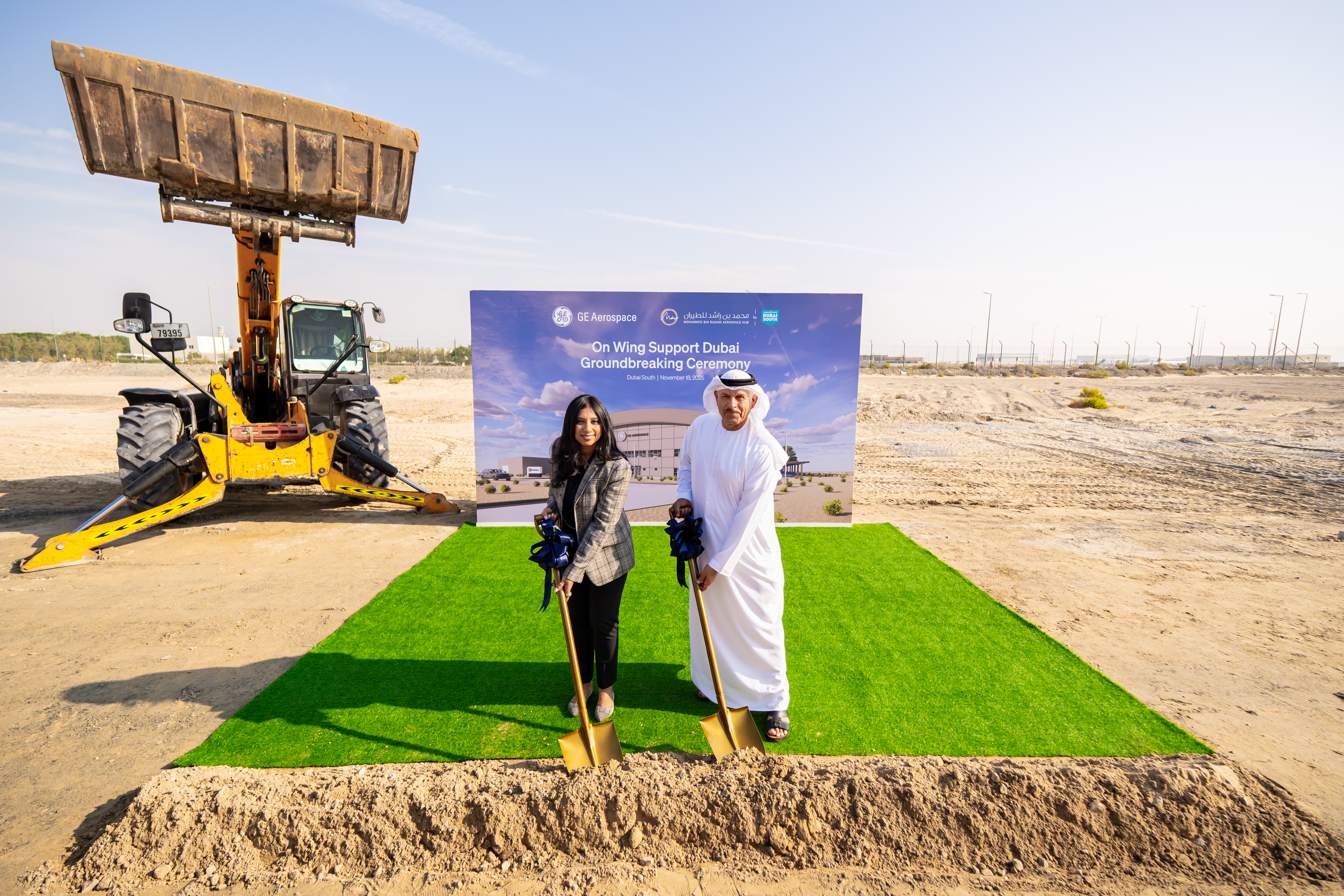 GE Aerospace Marks Groundbreaking of USD $50M On Wing Support Facility in Dubai...
