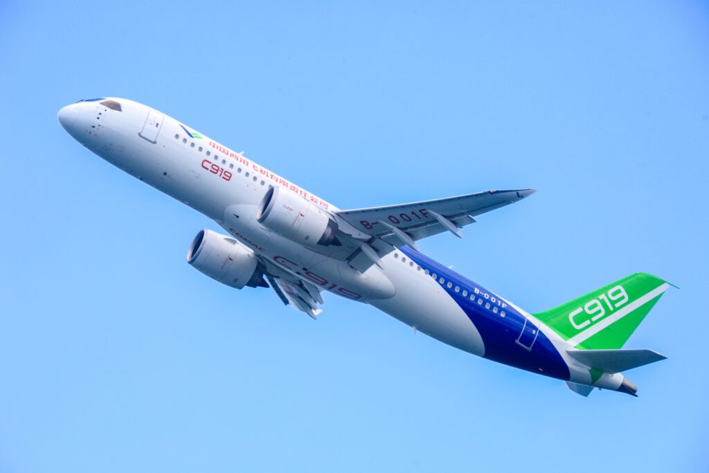 COMAC C919 narrow-body airliner