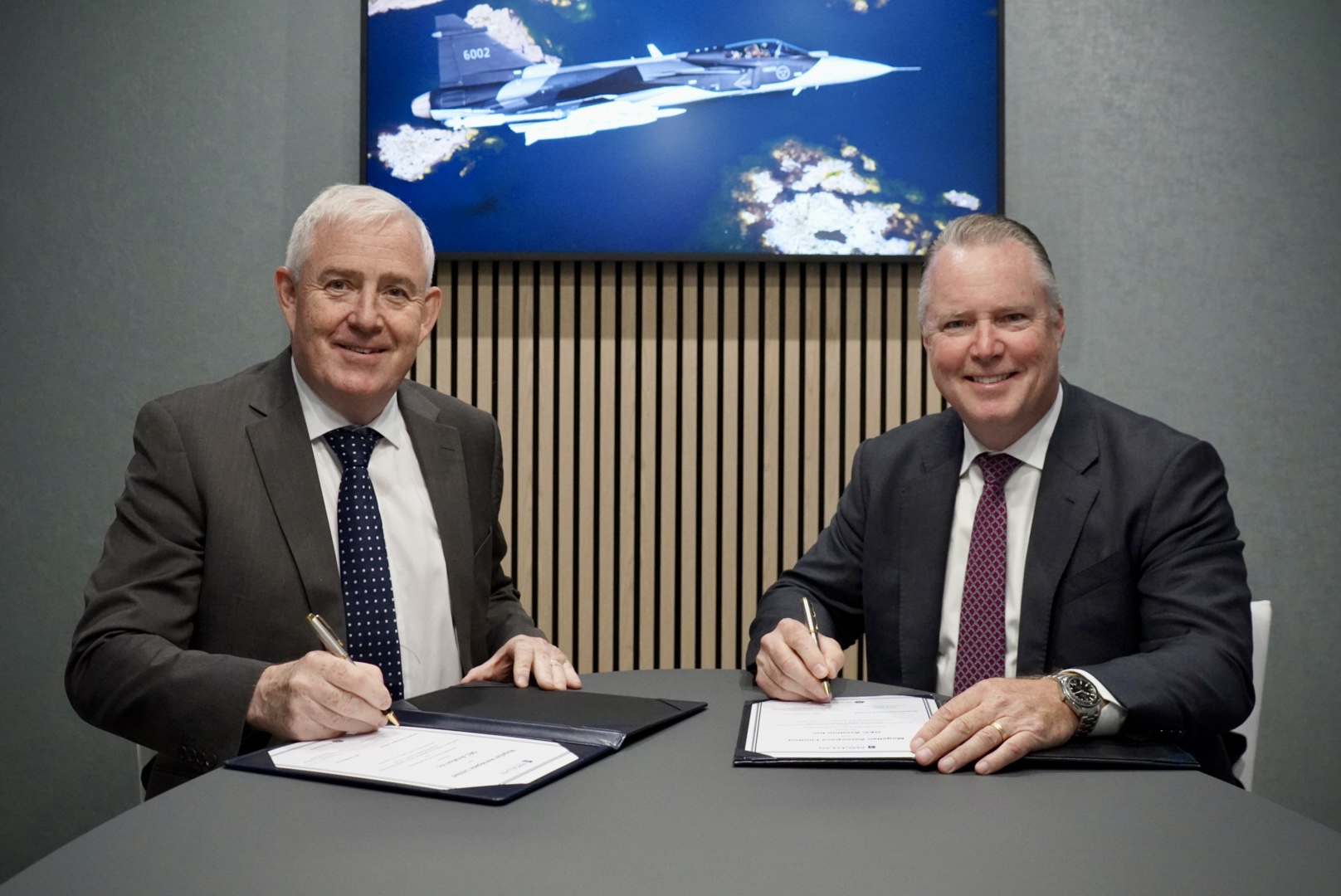 GE Aerospace and Magellan Aerospace Signing Ceremony