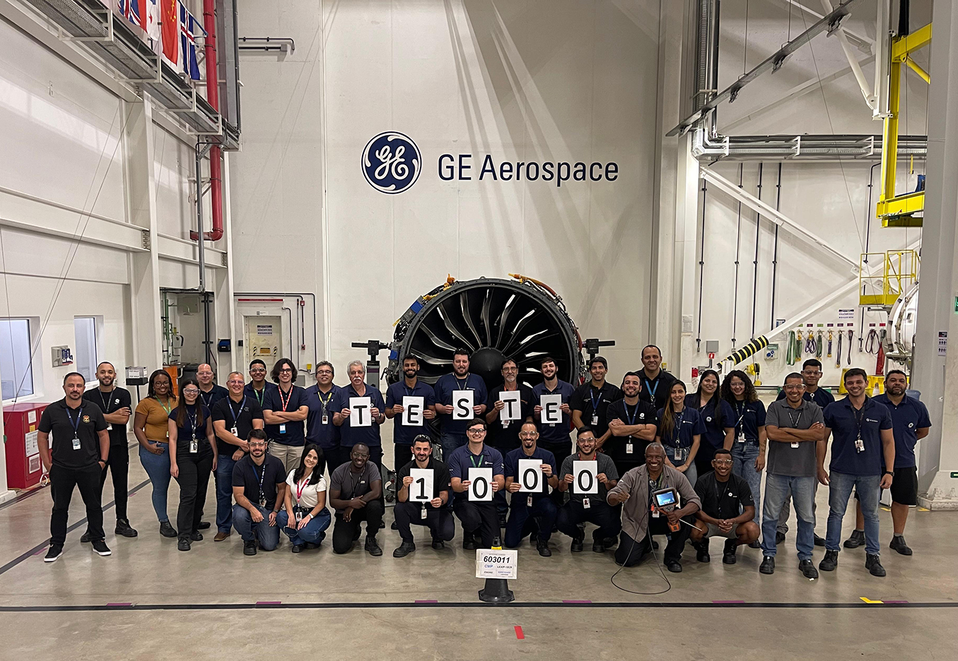 GE Aerospace celebrates historic milestone: 1,000 engines tested on the Três...