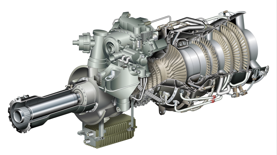 t408 engine vertical