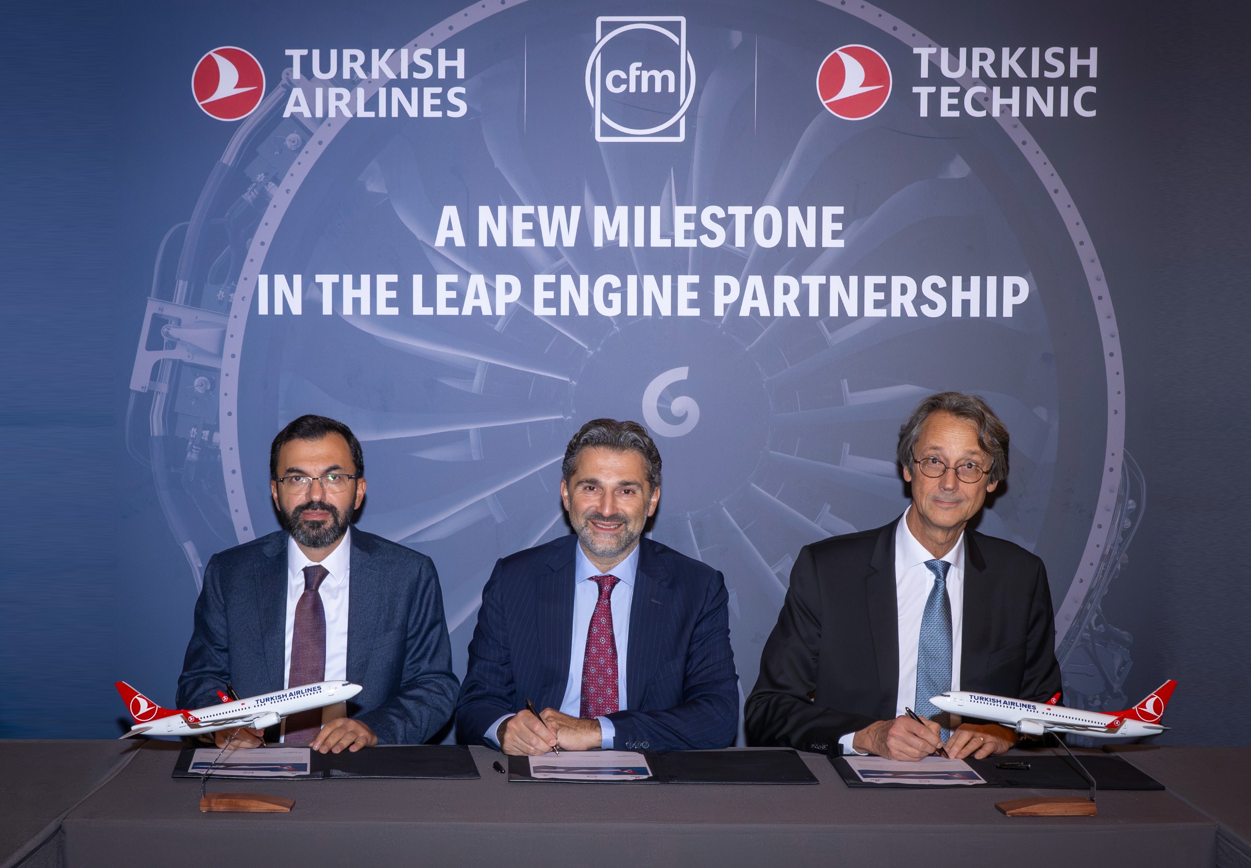 Turkish Airlines and CFM sign MOU for more than 600 LEAP-1B engines