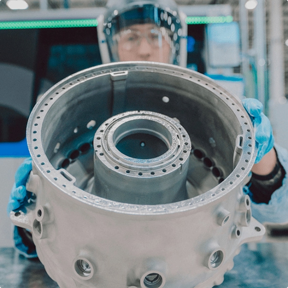 Scaling production of innovative parts from new materials, processes